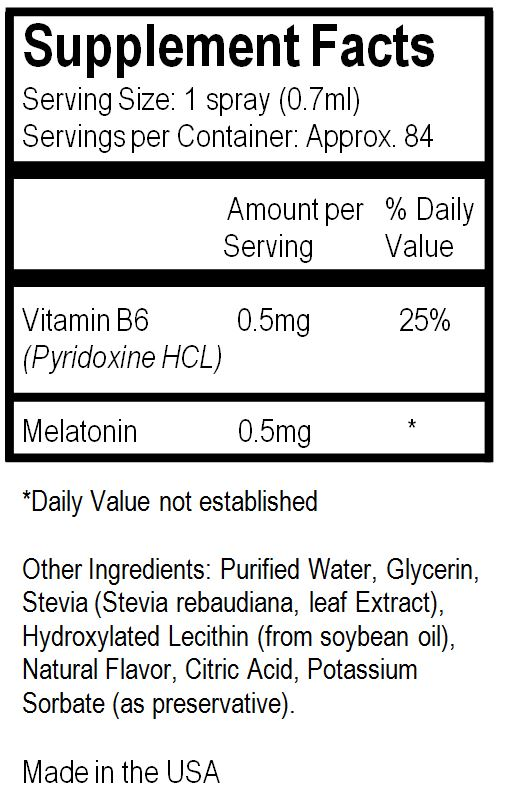 ReadiSorb Liposomal Melatonin Spray